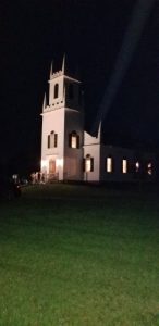 Christ Chruch Guilford Evening view